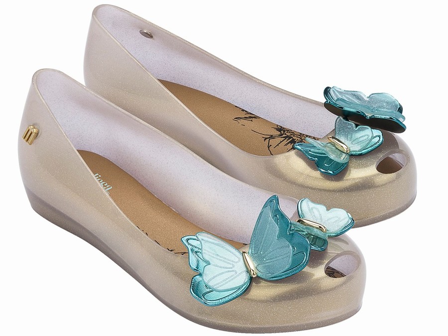 Bailarinas Melissa Ultragirl Stars Butterfly Contrast Niños - Blancas - Argentina YCO-946572